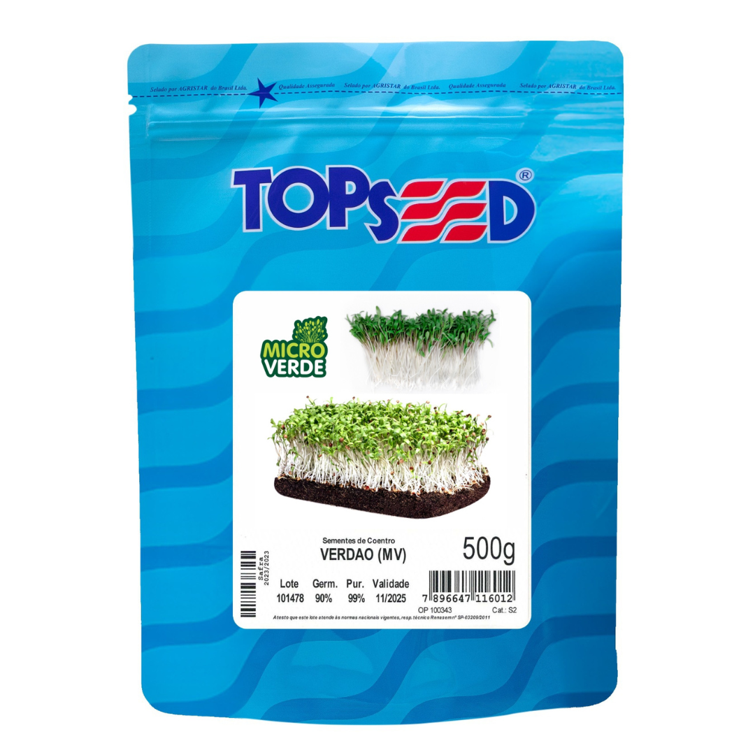Microverde Coentro Verdão 500g | Topseed