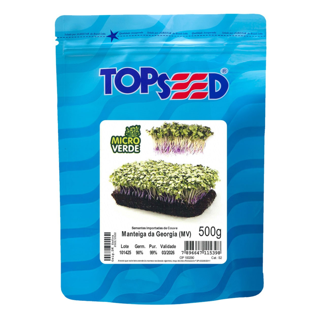 Microverde Couve-Manteiga da Georgia 500g | Topseed