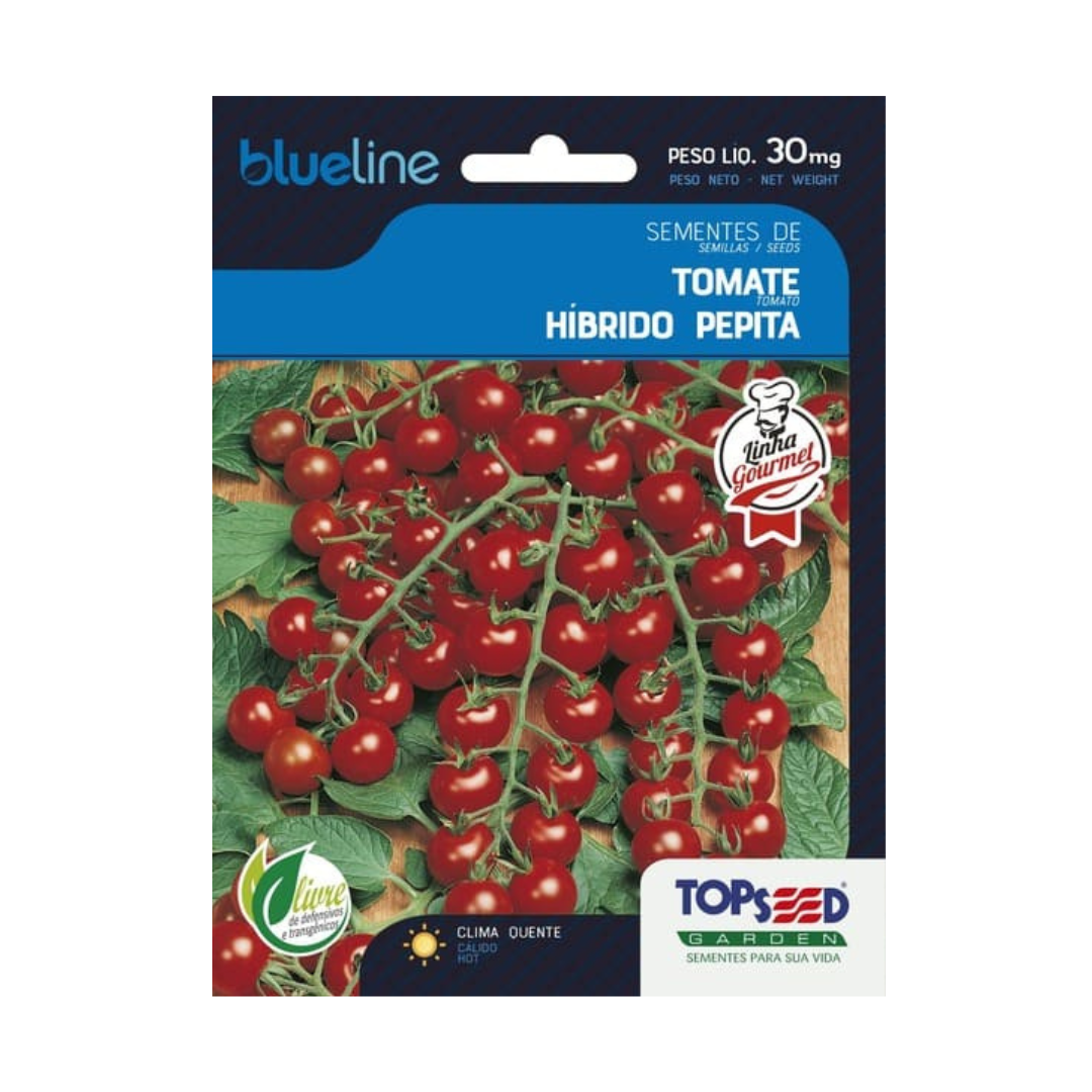 Semente De Tomate Híbrido Pepita Blue Line 30mg | Topseed