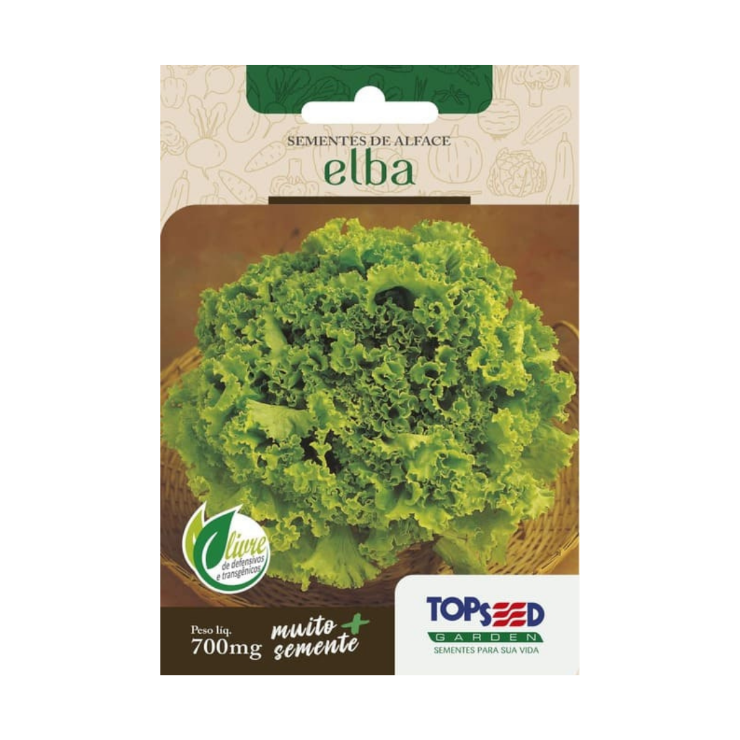 Semente De Alface Elba 700mg | Topseed