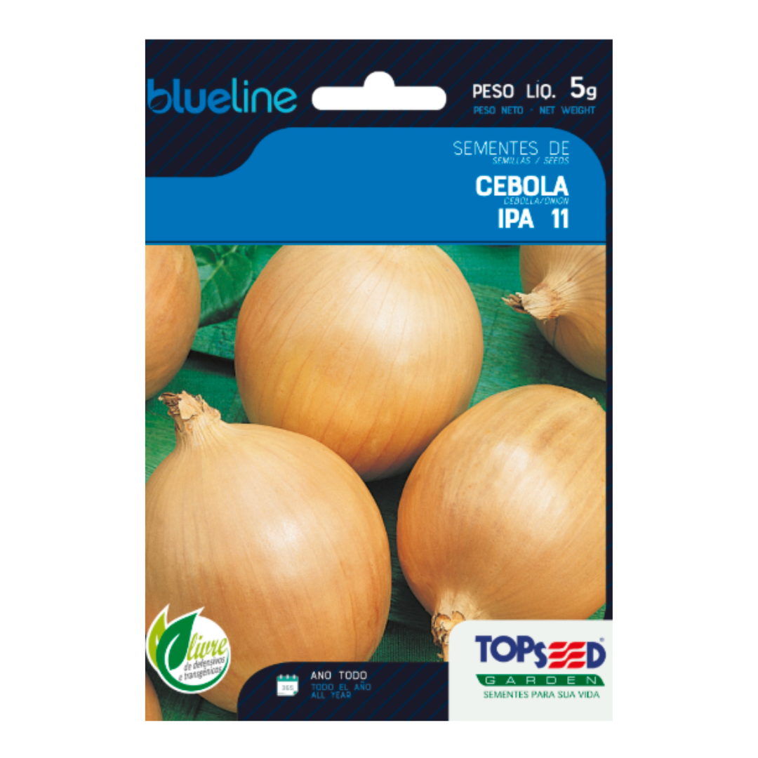 Semente De Cebola Ipa 11 Blue Line 5g | Topseed