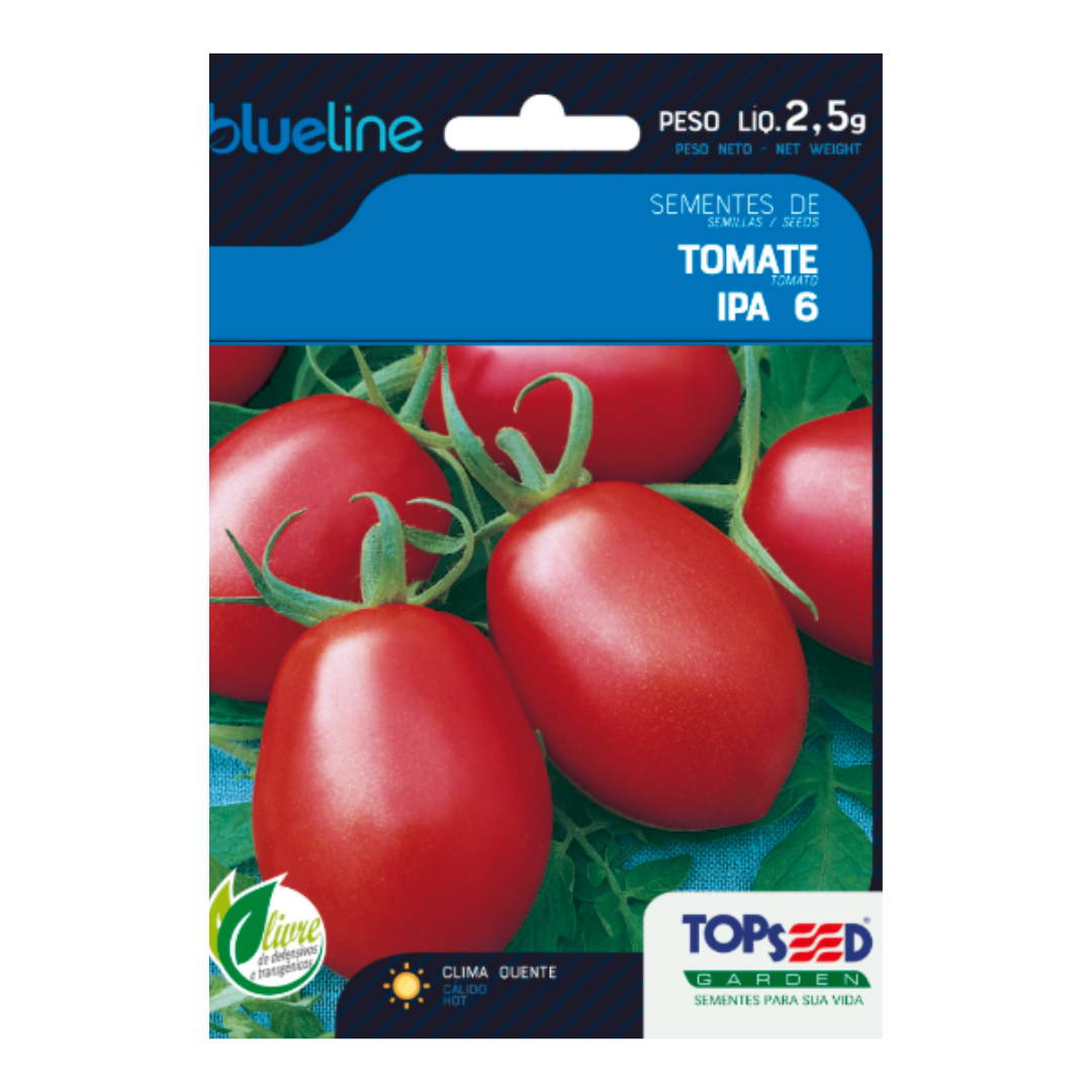 Semente De Tomate Caline Ipa 6 Blue Line 2,5g | Topseed